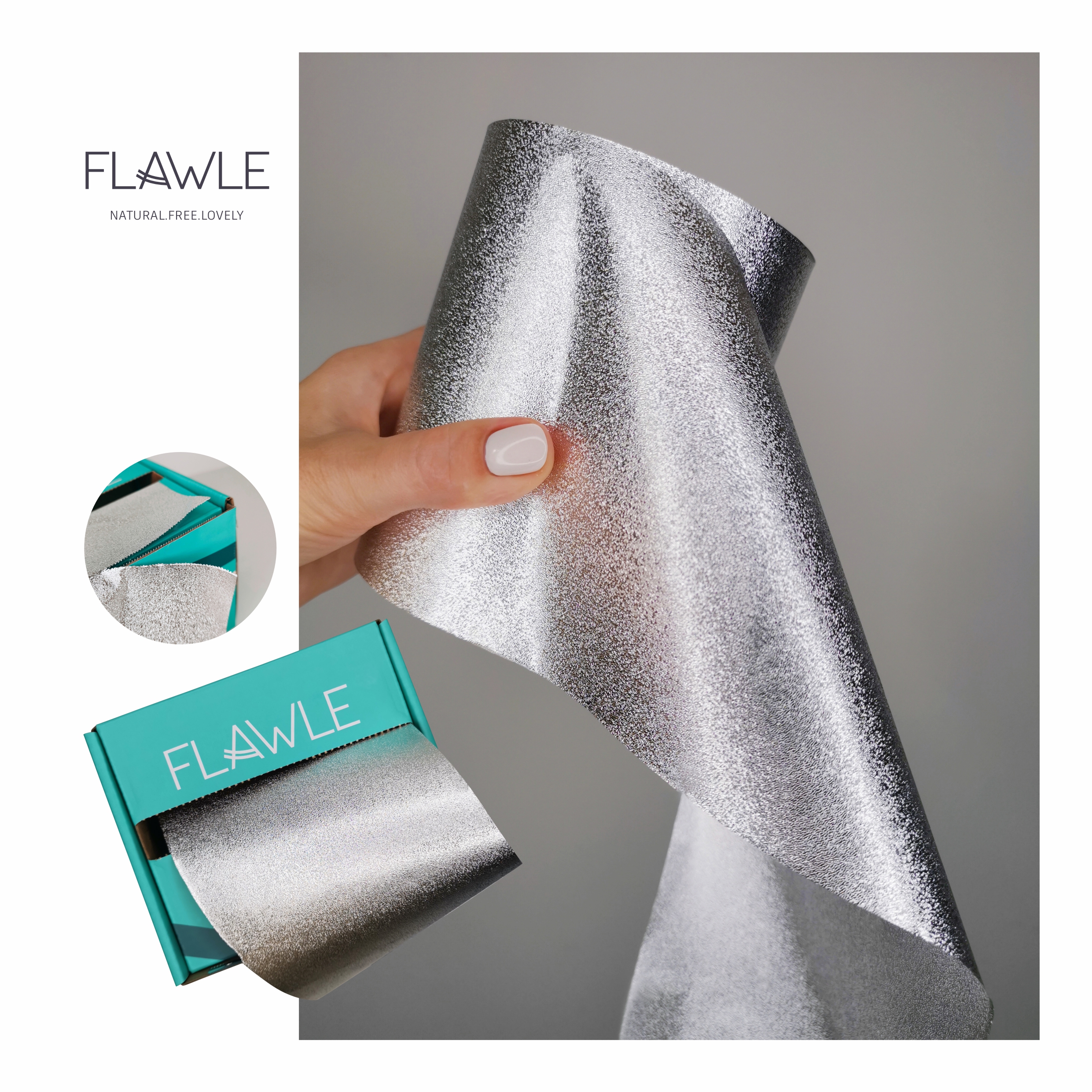 1.201.02 Flawle Embossed Foil Roll