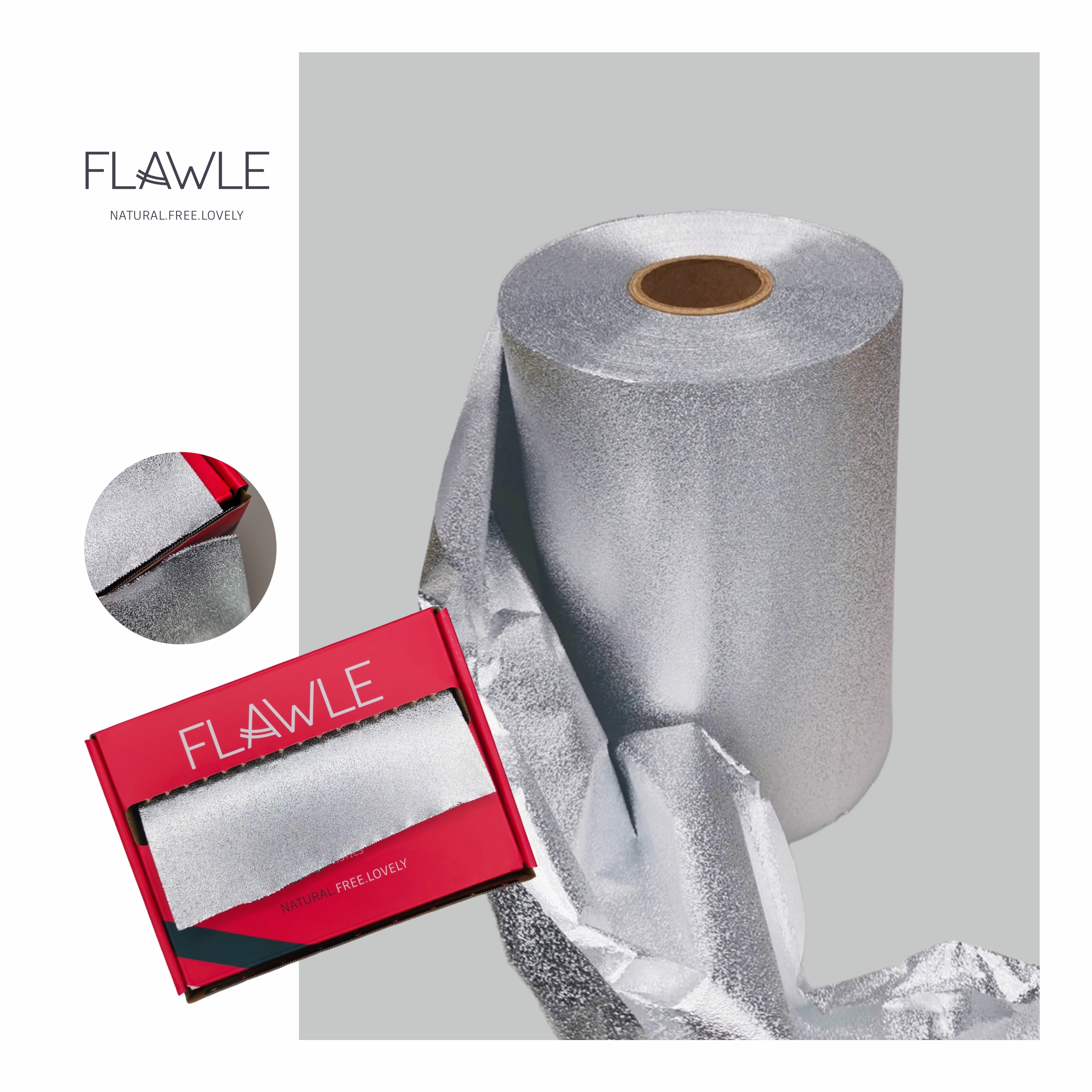 1.203.02 Flawle Embossed Foil Roll